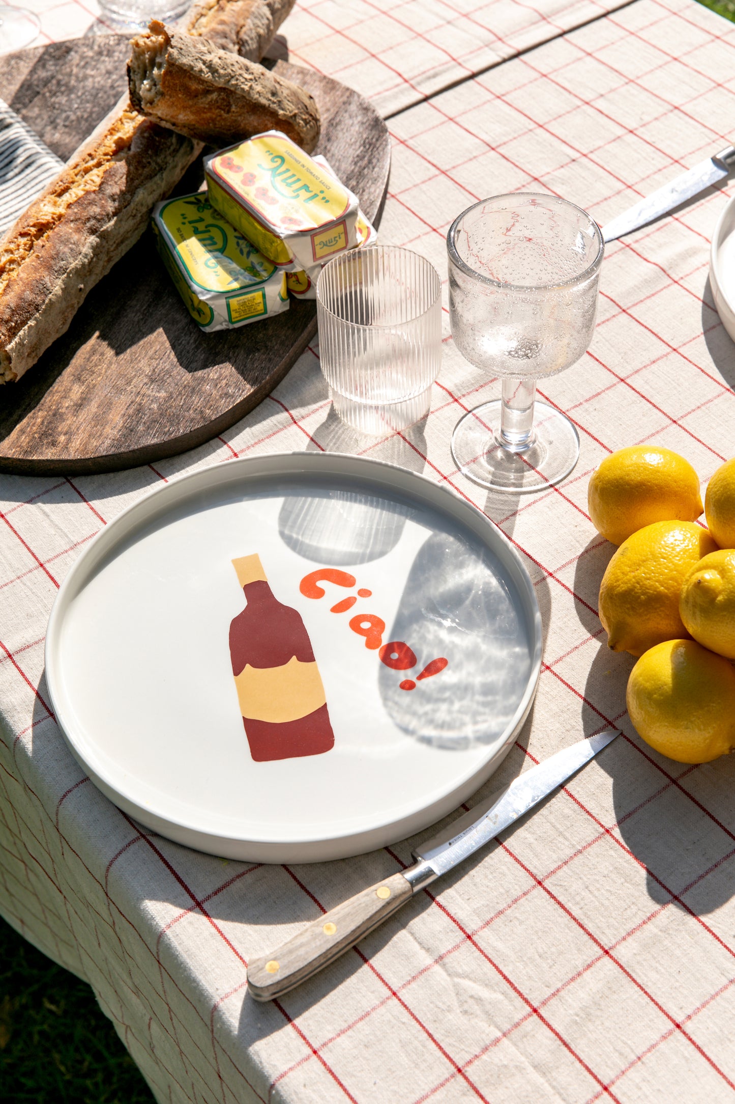 Ciao! Wine Plate