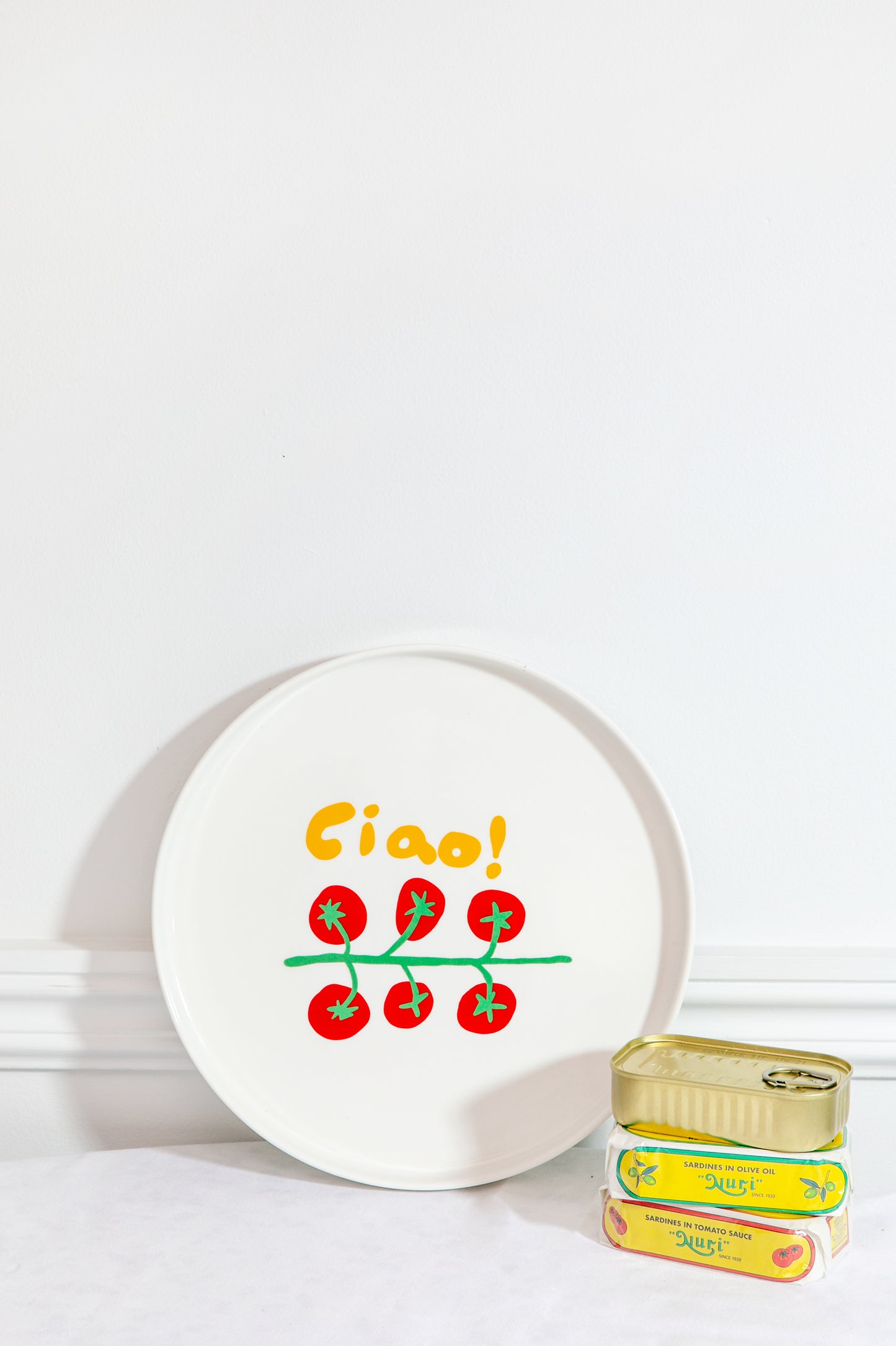 Ciao! Tomato Plate