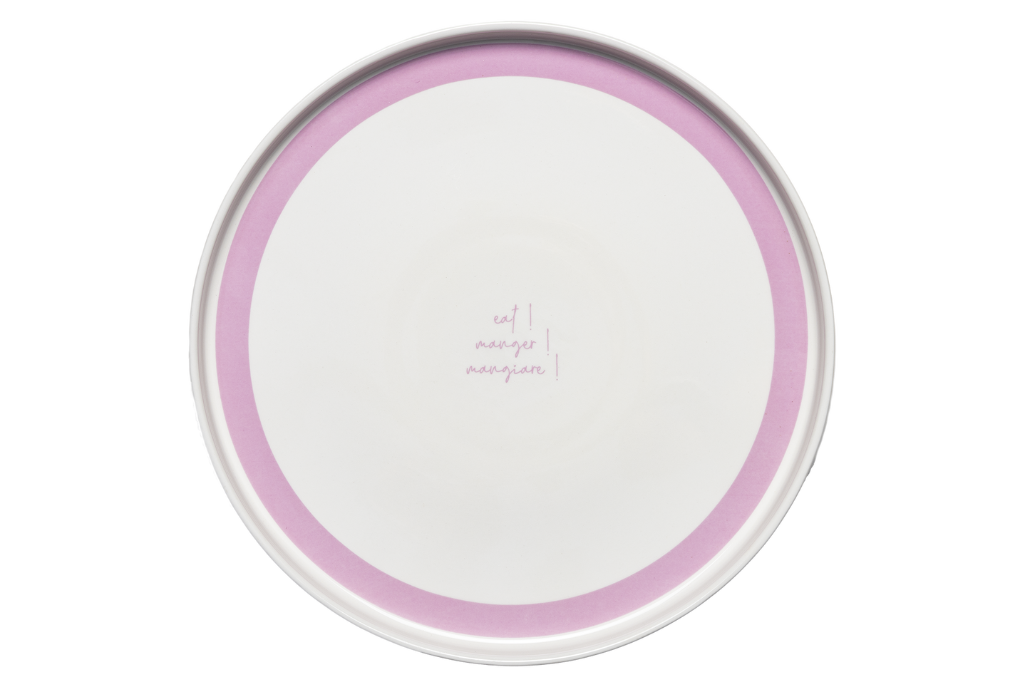 Eat! Pink Plate