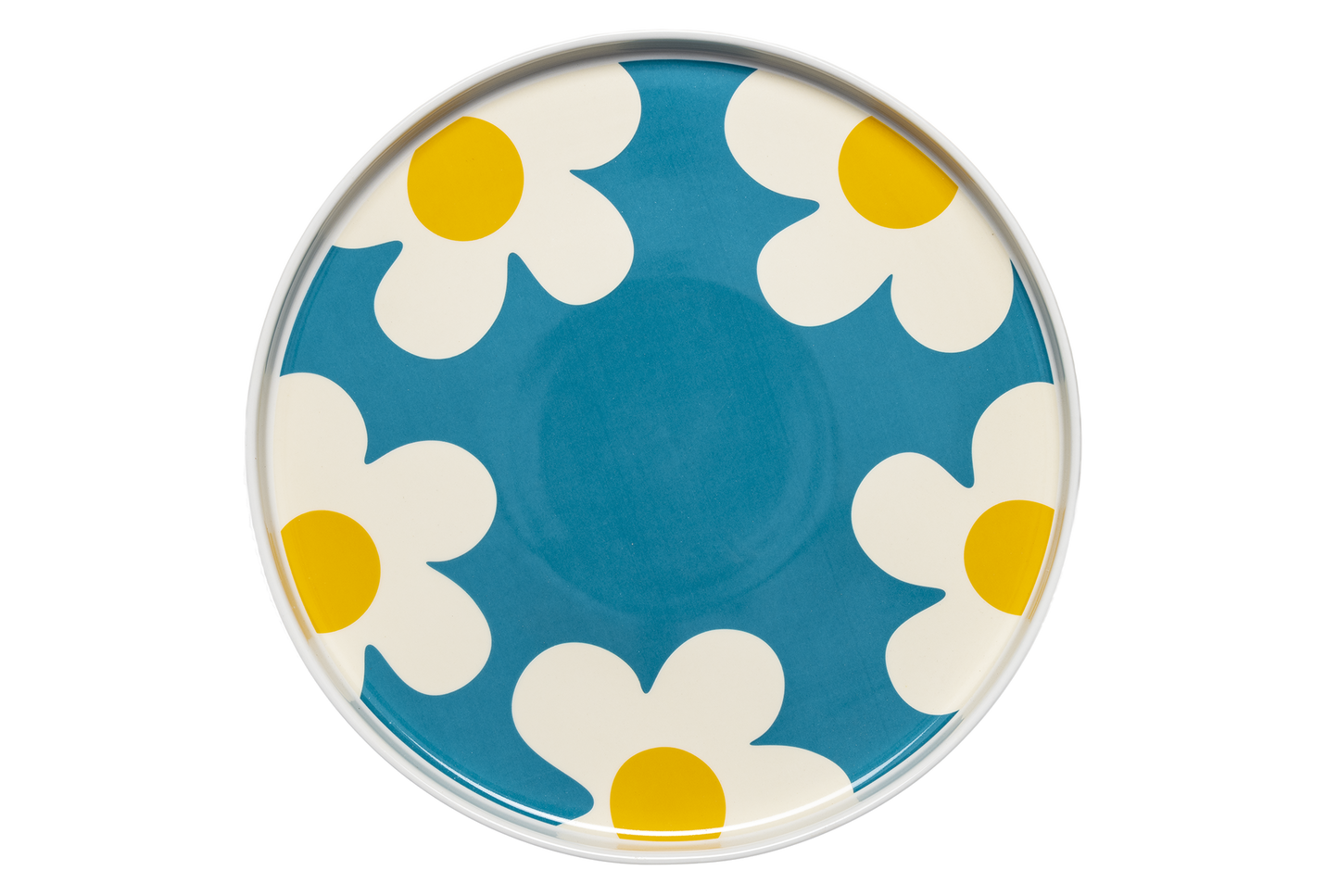 Flower Power Cobalt Blue