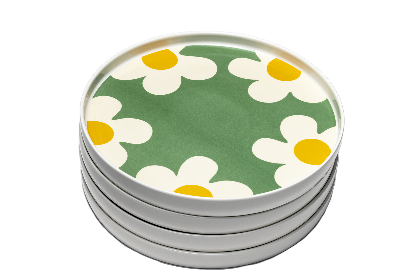 Flower Power Mint Green