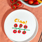 Ciao! Tomato Plate