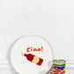 Ciao! Wine Plate