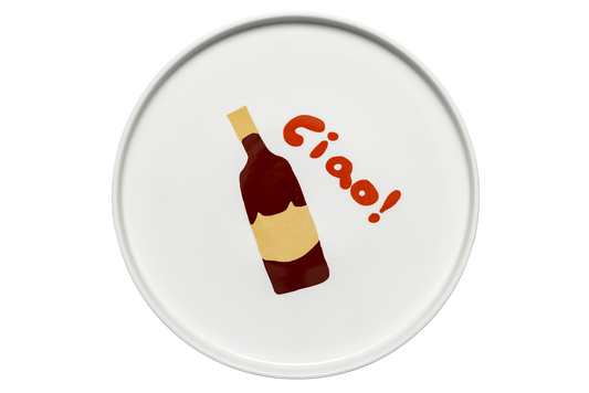 Ciao! Wine Plate